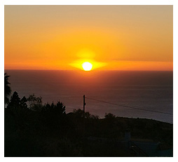 aussicht auf den atlantik terrasse